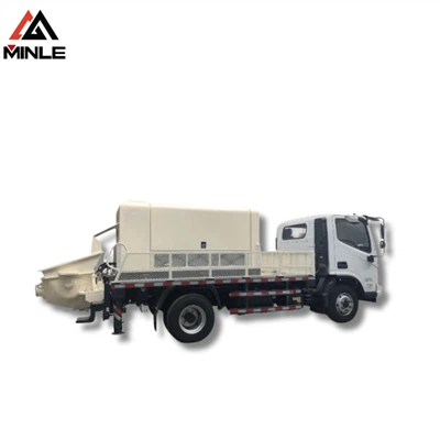 گاڑیوں سے لگے ہوئے کنکریٹ پمپ